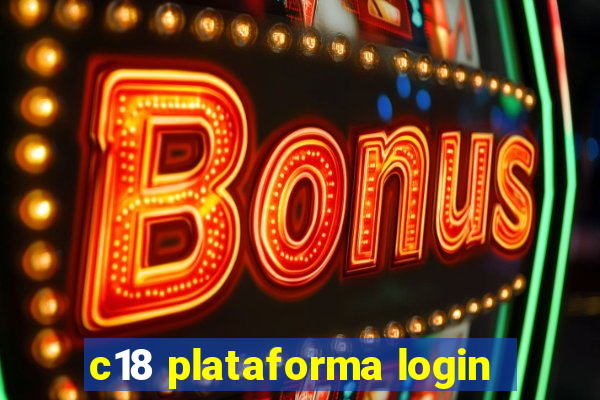 c18 plataforma login